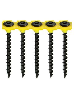 Timco Collated Dry Wall Screw Phosphate 3.5mm x 38mm Coarse Thread (00038COLDYS) - 1000pc