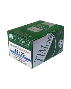 Timco Classic Multi-Purpose Screws A2 Stainless Steel 4.5mm x 25mm (Boxed 200)