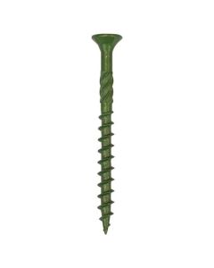 Timco Decking Screw - Double Countersunk 4.5mm x 50mm Green (200 piece box)