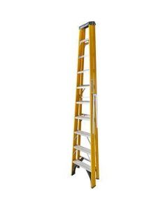 Youngman Trade S400 Heavy Duty Fibreglass Step Ladder - 10 Tread (52745018)