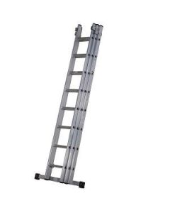 Youngman Trade Box Section Triple Extension Ladder 2.40mtr to 4.08mtr (57012120)