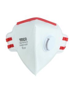 Timco Fold Flat Mask with Valve 3Pk FFP3 (770008)