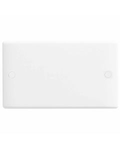 Nexus 2 Gang Blank Plate White (895-01)