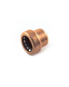 Tectite Sprint Copper Push-Fit Stop End 15mm
