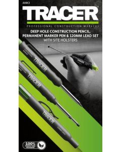 Tracer Pen, Pencil & Leads In Case (AMK3)