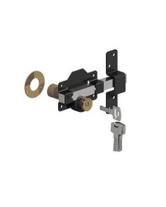 GateMate Rimlock Double Locking 70mm S/S (1490196)