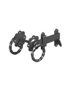 GateMate Twisted Ring Gate Latch 150mm Black (5241503)