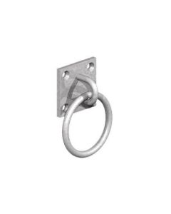 GateMate Ring On Plate 50mm x 50mm Galvanised (5840501)