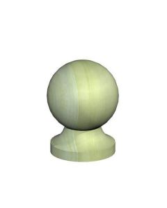 FenceMate Green Treated Post Ball Finial 75mm (720075G)