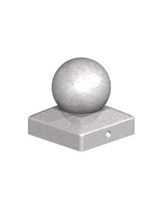 Birkdale Metal Fence Post Ball Finial 100mm Galv