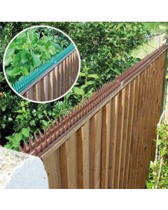 FenceMate Deterrent Spikes 450mm x 45mm Brown - 2pc