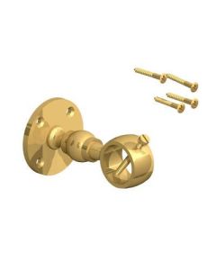 FenceMate Rope Handrail Bracket 24 to 28mm Brass (8580245) - 2pc