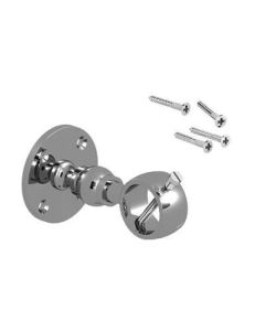 FenceMate Rope Handrail Bracket 24 to 28mm Chrome (858024C) - 2pc
