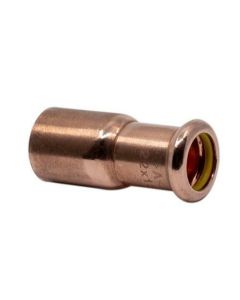 Copper Press-Fit Reducer 22mm x 15mm - Gas (PFR2215G)