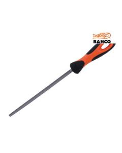 Bahco Handled Round Second Cut File 200mm (BAH23082H)