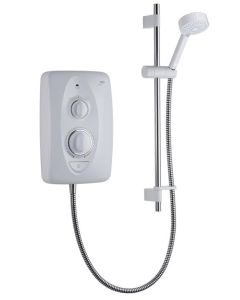 Mira Jump 9.5kw Multi-Fit White/Chrome Electric Shower (1.1788.011)
