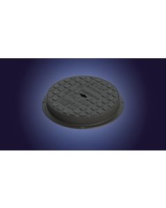 Square Ductile Iron Cover and Frame 450mm (B125) - 12.5T