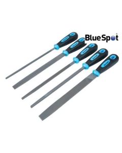 Blue Spot Soft Grip Handled File Set (B/S22654) - 5pc