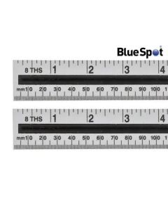 Blue Spot Aluminium Ruler 150mm (B/S33930)