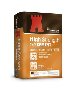 Castle High Strength 52,5N Cement 25kg