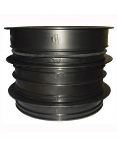 FloPlast Underground 300mm Dia Chamber Riser 200mm deep with Integral Rubber Ring (D822)