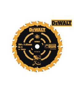 Dewalt Elite Series Cordless Circular Saw Blade 184mm x 16mm x 24T (DT10302-QZ)