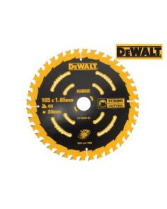 Dewalt Cordless Circular Saw Blade 165 x 20 x 40T Ext (DEWDT10640QZ)