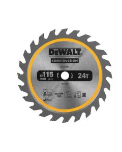 Dewalt Cordless Circular Saw Blade 115mm x 9.5mm Bore 24T (DEWDT20420))