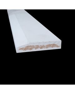 White Primed Chamfered MDF 18mm x 94mm x 4.4mtr