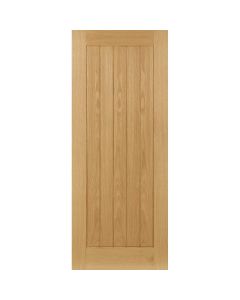 Deanta Ely Unfinished Oak Internal Door 1981mm x 838mm x 35mm