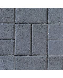 Tobermore Pedesta - Block Pavior 200mm x 100mm x 50mm Charcoal (14.40m2/720 Per Pack)