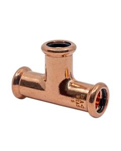 Copper Press-Fit Tee 15mm - Water (PFT15W)