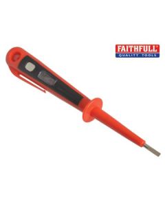 Faithfull Mains Tester Screwdriver 57mm Blade (FAIMTS)