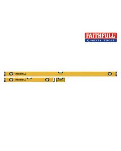 Faithfull Level Set 2ft, 4ft & Mini Mag Level (FAISLBSET3) - 3pc