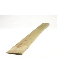Tanalised Featheredge 125mm x 1200mm (4ft) Green