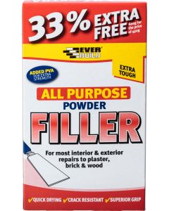 Everbuild All Purpose Powder Filler With 33% Free 450g