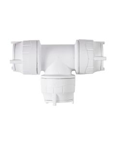 PolyFit Equal Tee 15mm White (FIT215)