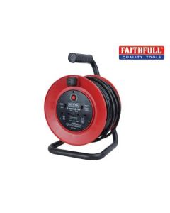 Faithfull 240V Cable Reel 13a 25mtr (FPPCR25M)