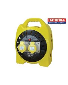 Faithfull 16A (110V) Cable Reel - 25m (FPPCR25MSEL)