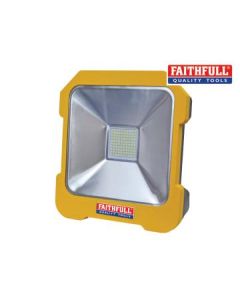 Faithfull 20W LED Task Light with Power Take Off - 110V (FPPSLTL20L)