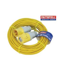 Faithfull Trailing Lead 110V 16A 1.5mm x 14mtr (FPPTL14ML)