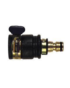 CK Brass Inter-Lock Tap Union Large Bore Smooth Taps (G7928)