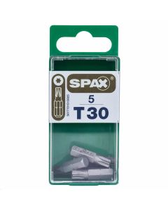 Spax Standard Screw Driver Bit T30 - 5pc