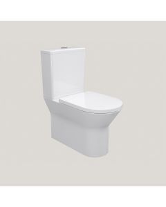 Harper Inspirations Infinity Close Coupled, Comfort Height, Closed Back Rimless Toilet Pan (HIICPAN)