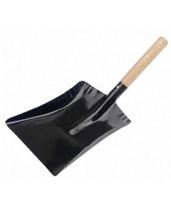 Hand Shovel Wooden Handle 9" Black