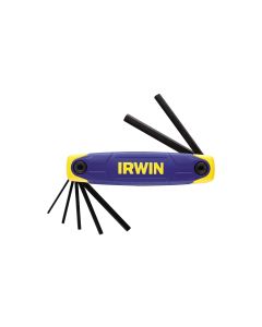 Irwin Folding Hex Key Set 2mm to 8mm (T10765) - 7pc