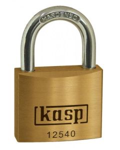 Kasp 25mm Premium Brass Padlock K12525D