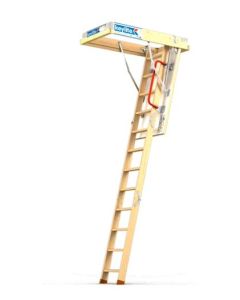 Keylite Timber Loft Ladder 550mm x 1000mm (KYL01) - Opening Size