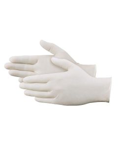 Clear Latex Powder Free L Gloves (Box 100)