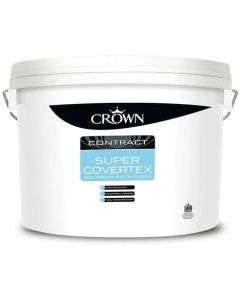 Crown Supercovertex Paint 15ltr Brilliant White (5092961)